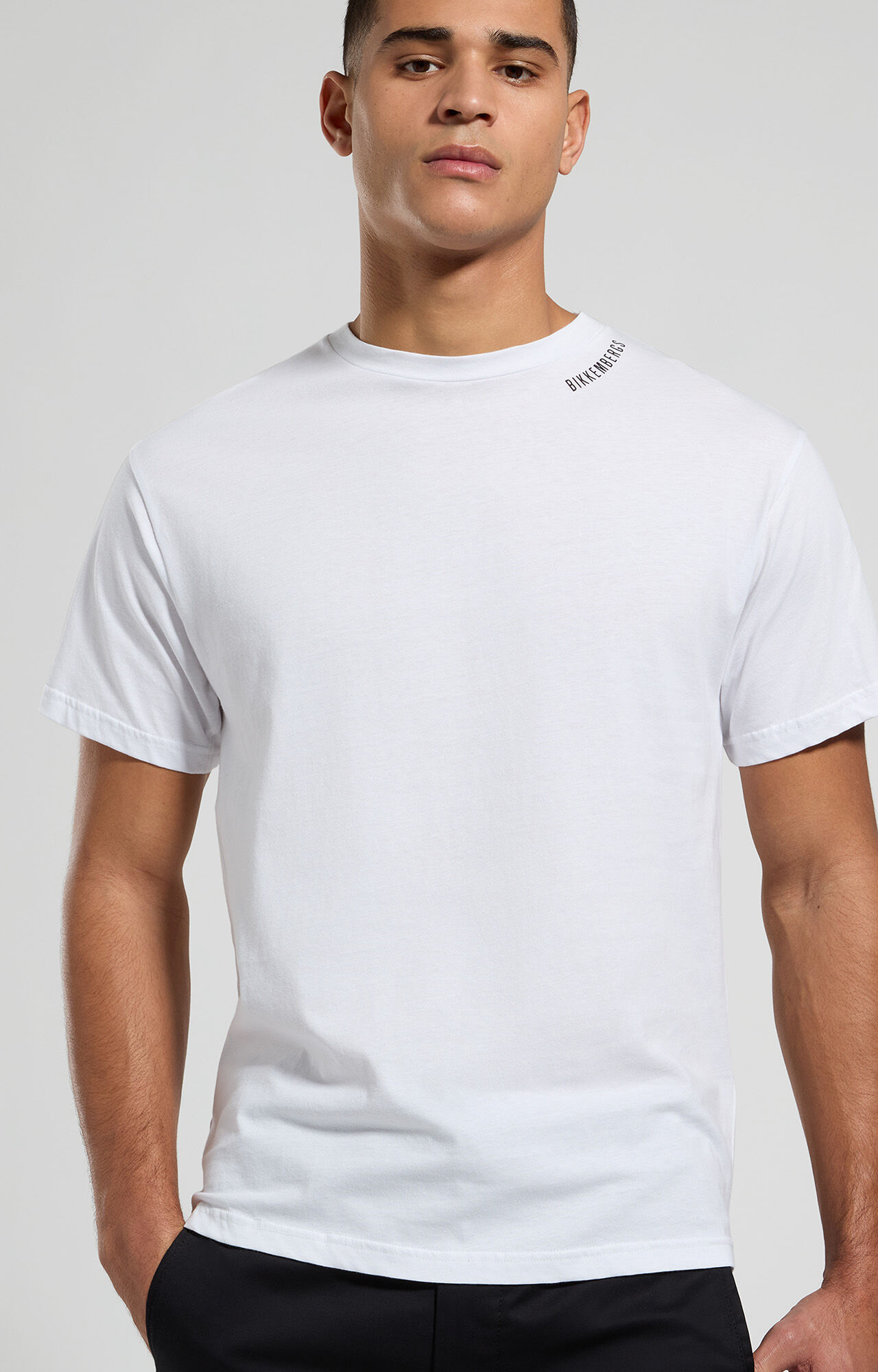 dirk bikkembergs Men's back print T-shirt