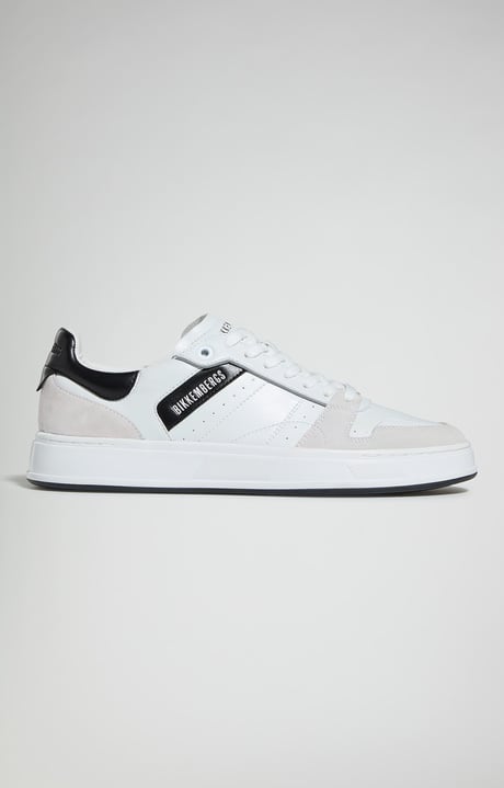 Men's sneakers - Claudius M, WHITE/BLACK Men's sneakers - Claudius M, WHITE/BLACK, hi-res-1