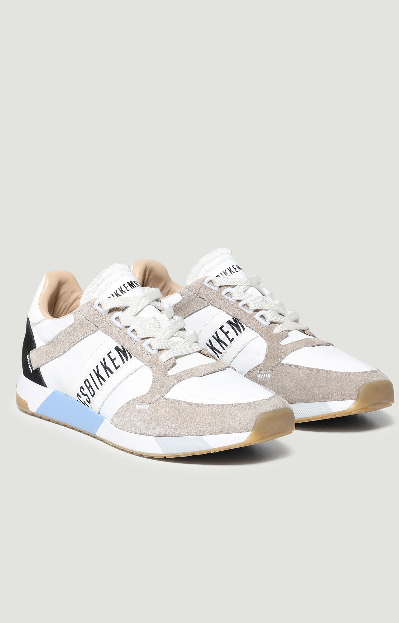 Scarpe Bikkembergs Classiche Blu Bianco Adulto Uomo BKE109095 BKE10