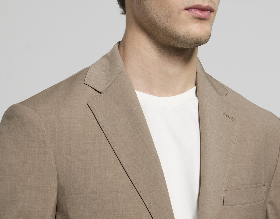 Men&rsquo;s wool-blend suit, GREEN HAZE, hi-res-1