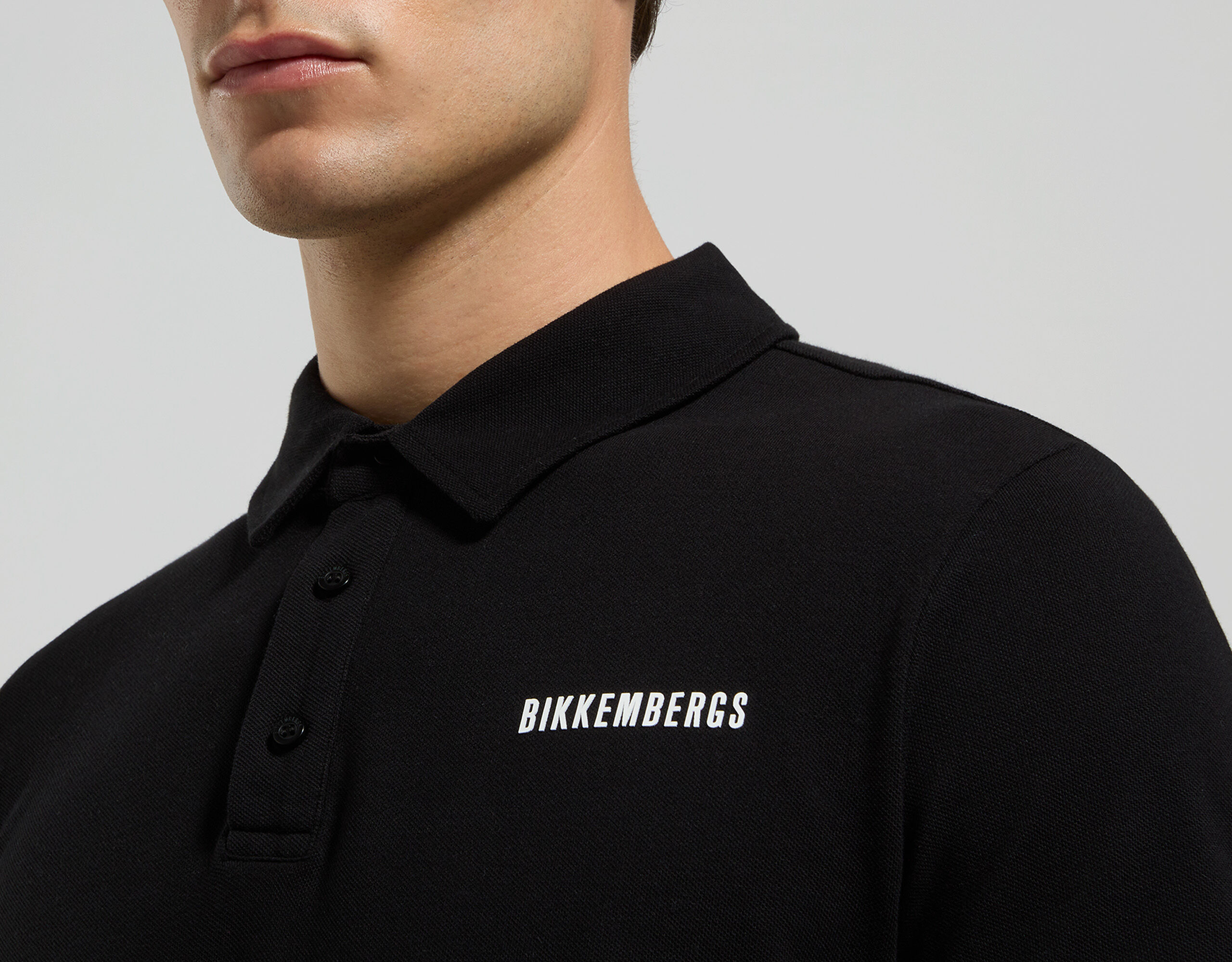 Men's polo shirts: knit & pique polo shirts | Bikkembergs