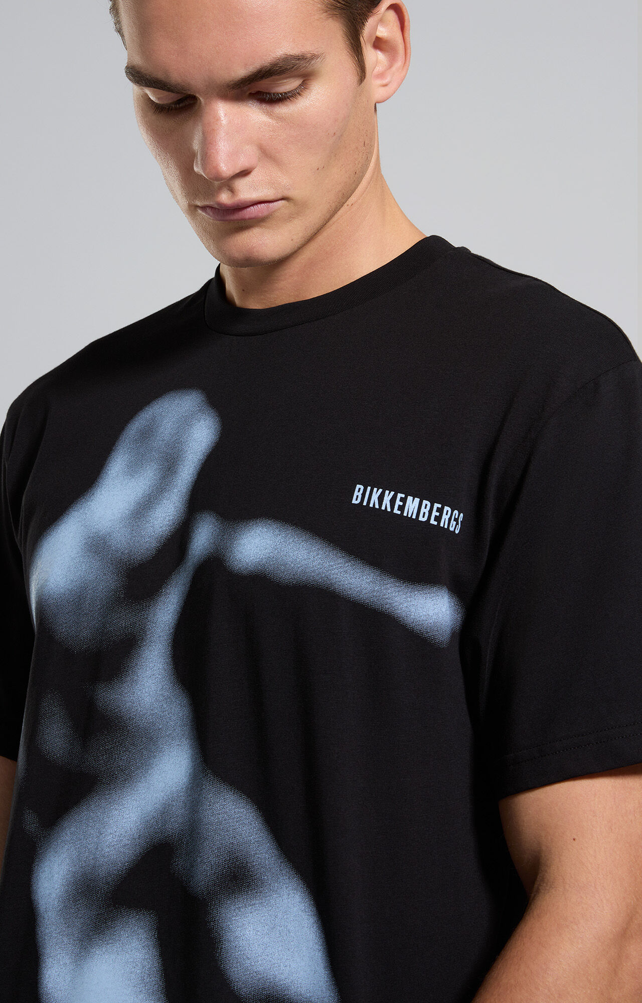 dirk bikkembergs Men's T-shirt with back print