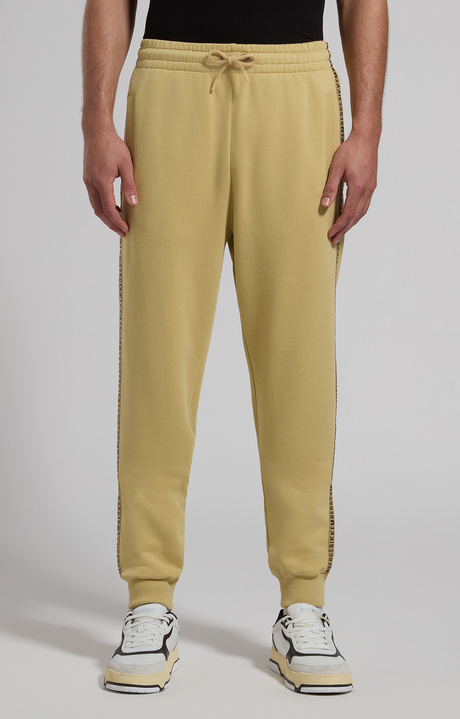 Men's drop-crotch sweatpants, SILVER FERN, hi-res-1