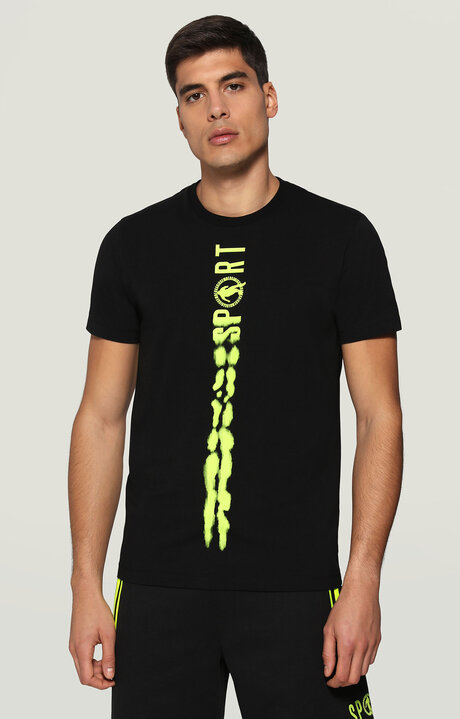 T-SHIRT, BLACK, hi-res-1