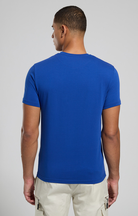 Logo print men's T-shirt, MAZARINE BLUE, hi-res-1