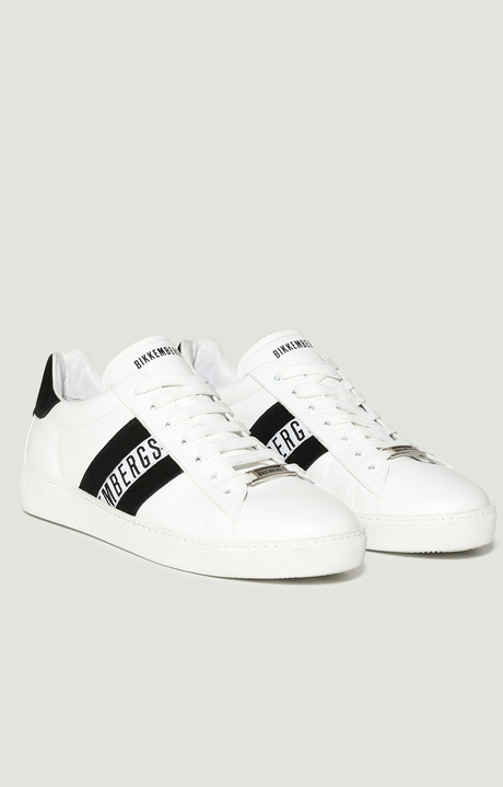 Men's sneakers - Gb Man, WHITE/BLACK, hi-res-1