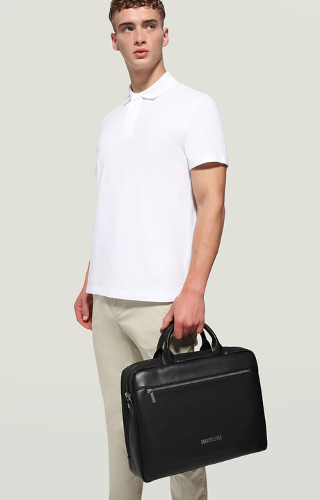 Men's briefcase - Travor, BLACK, hi-res-1