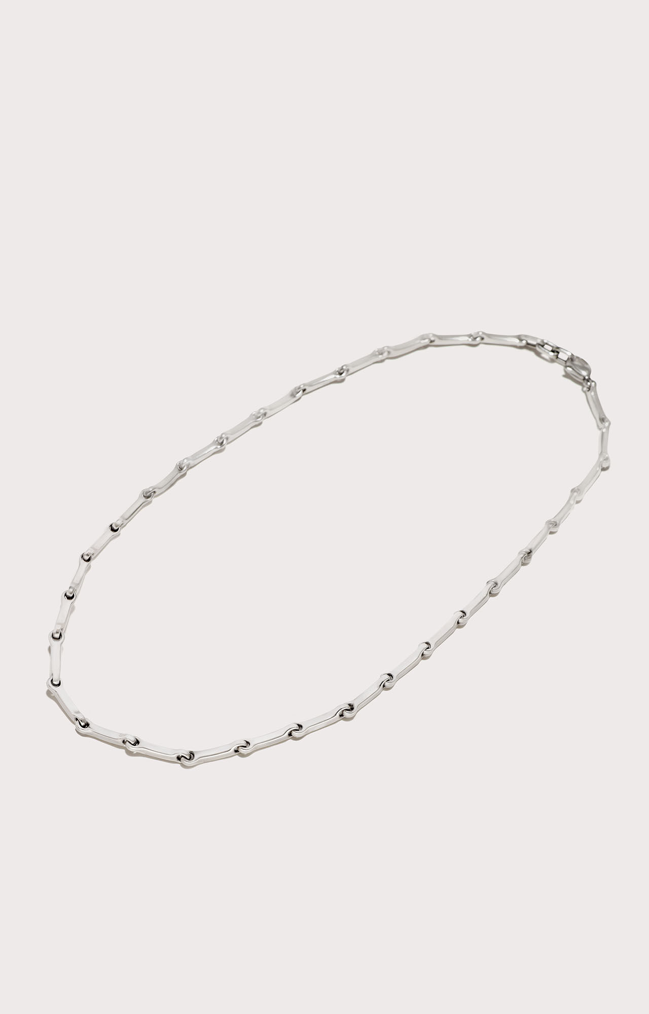 dirk bikkembergs Men's necklace with hammered effect