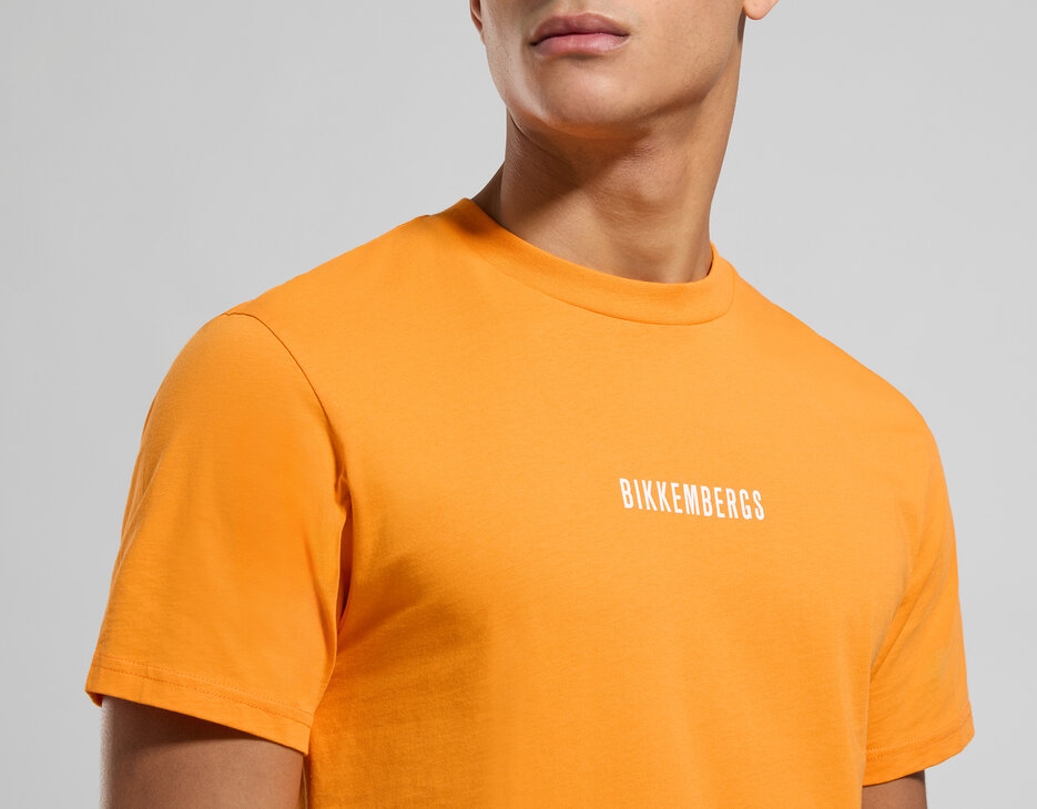 Optical print men's T-shirt, ORIOLE Optical print men's T-shirt, ORIOLE, hi-res-1