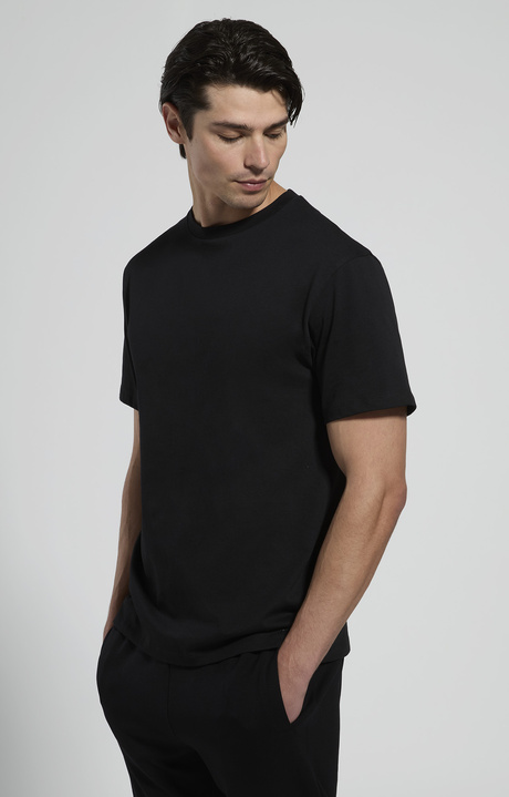 Men's printed T-shirt, BLACK, hi-res-1