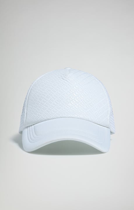 Men's mesh baseball cap, WHITE Men's mesh baseball cap, WHITE, hi-res-1