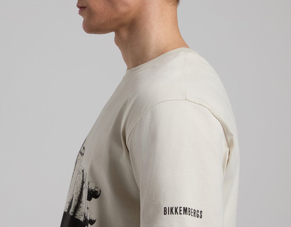 Printed men’s T-shirt, SILVER BIRCH Printed men’s T-shirt, SILVER BIRCH, hi-res-1