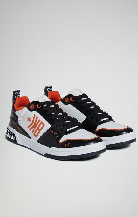 Shaq M men's sneakers, BLACK/ORANGE/WHITE Shaq M men's sneakers, BLACK/ORANGE/WHITE, hi-res-1