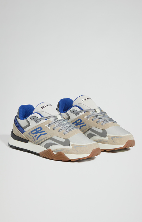 Men&rsquo;s Retro sneakers, IVORY/BLUETTE, hi-res-1