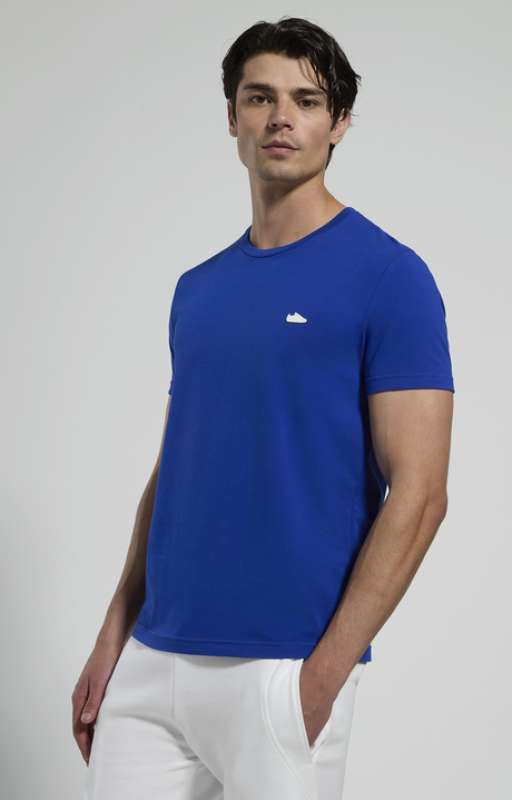 Men's contrast-detail T-shirt, SURF THE WEB, hi-res-1