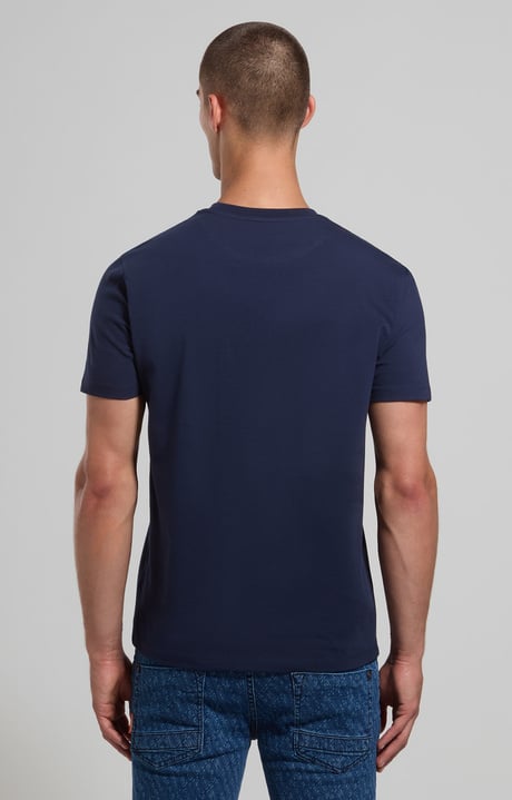 Logo print men's T-shirt, BLACK IRIS Logo print men's T-shirt, BLACK IRIS, hi-res-1