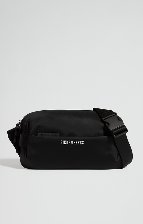 Matt men's belt bag, BLACK, hi-res-1