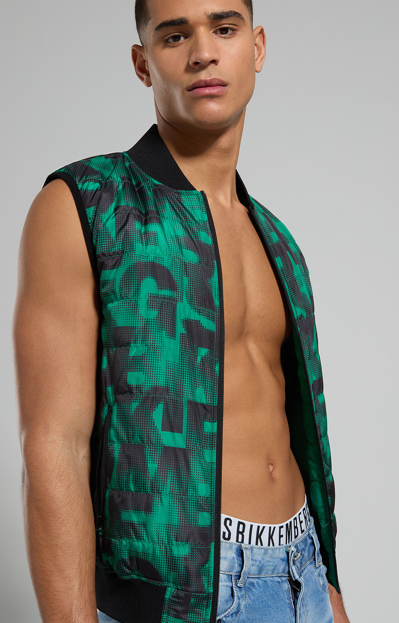 dirk bikkembergs Reversible men's vest