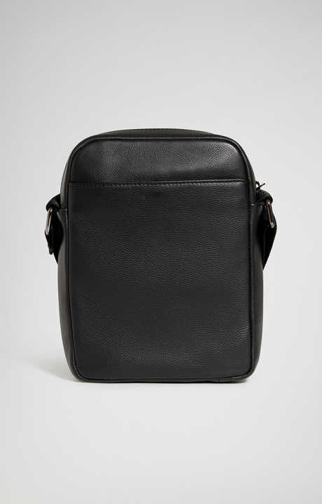 Round men's bag, BLACK, hi-res-1