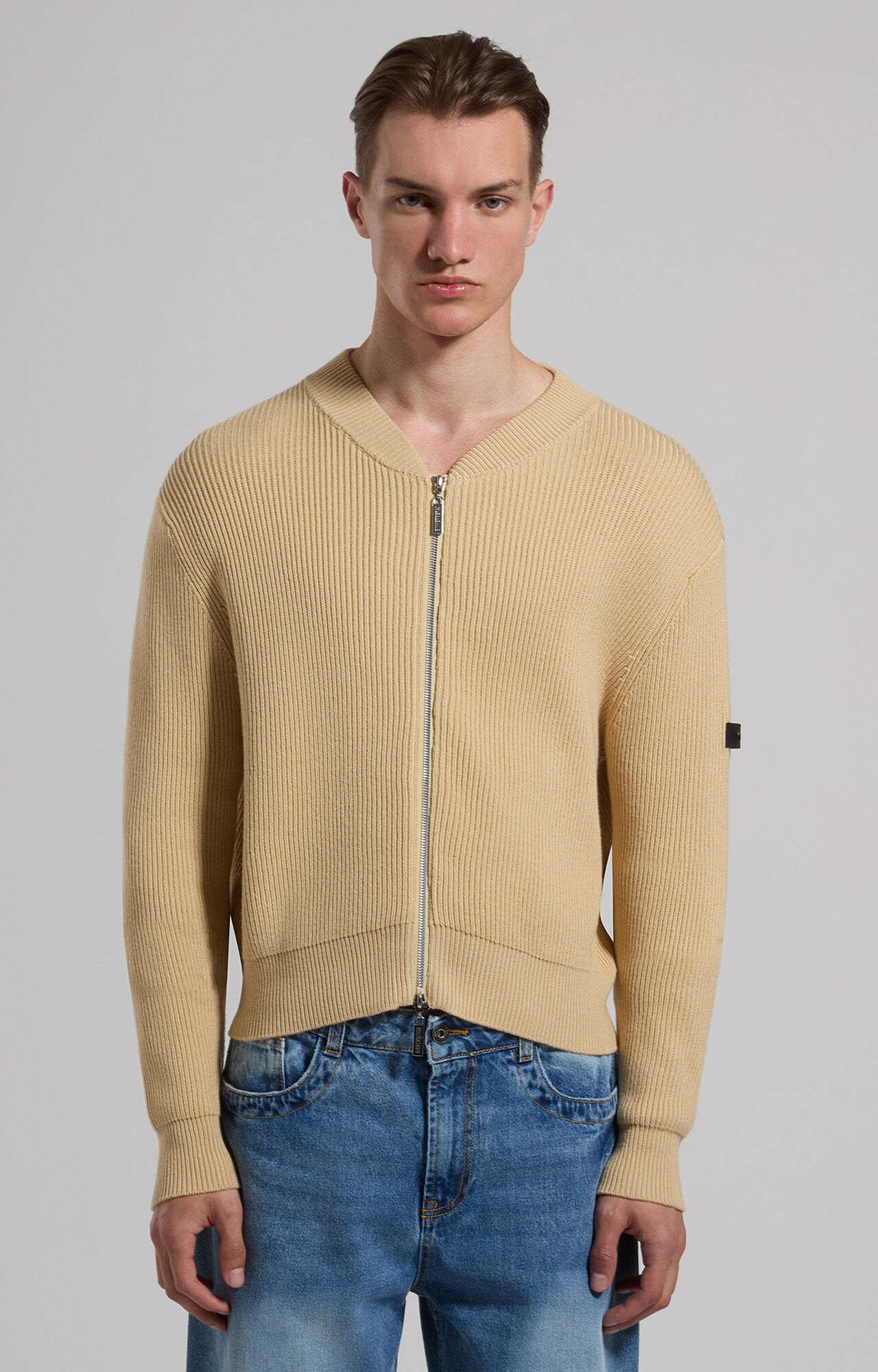 Men's knitwear: pullover, knit vest, polo shirt | Bikkembergs