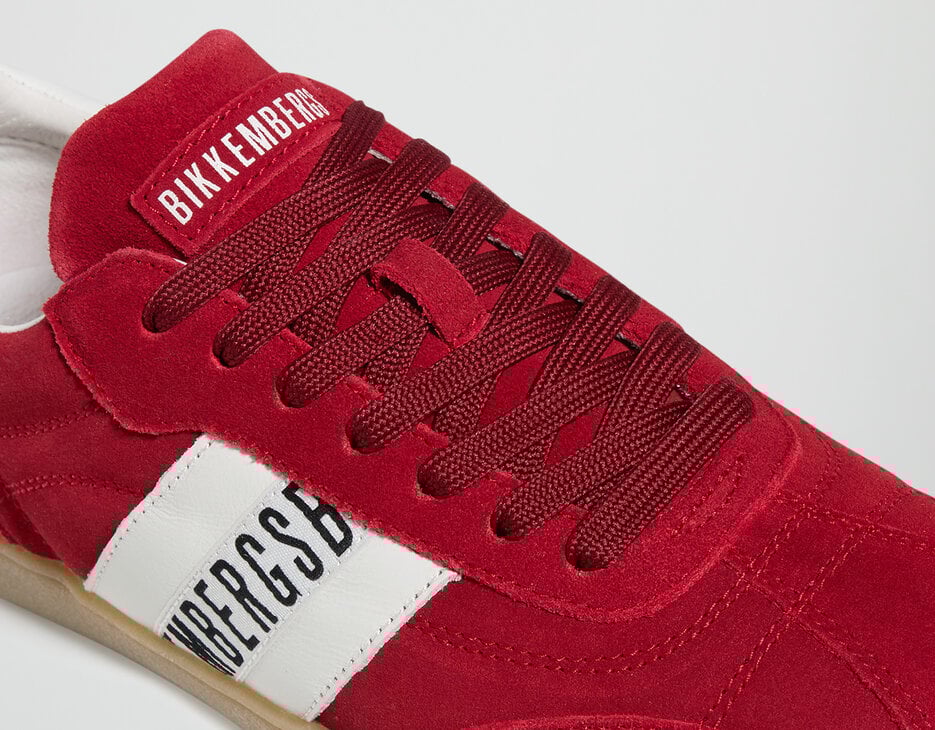 Recoba men's sneakers, RED Recoba men's sneakers, RED, hi-res-1