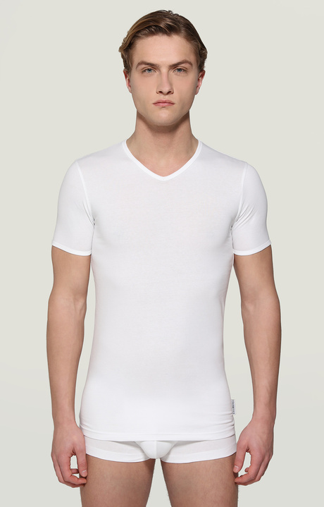 2-pack men's V-neck undershirt | GREY | Bikkembergs