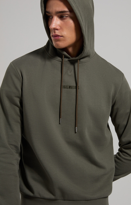 Men's embroidered sweatshirt, BEETLE, hi-res-1