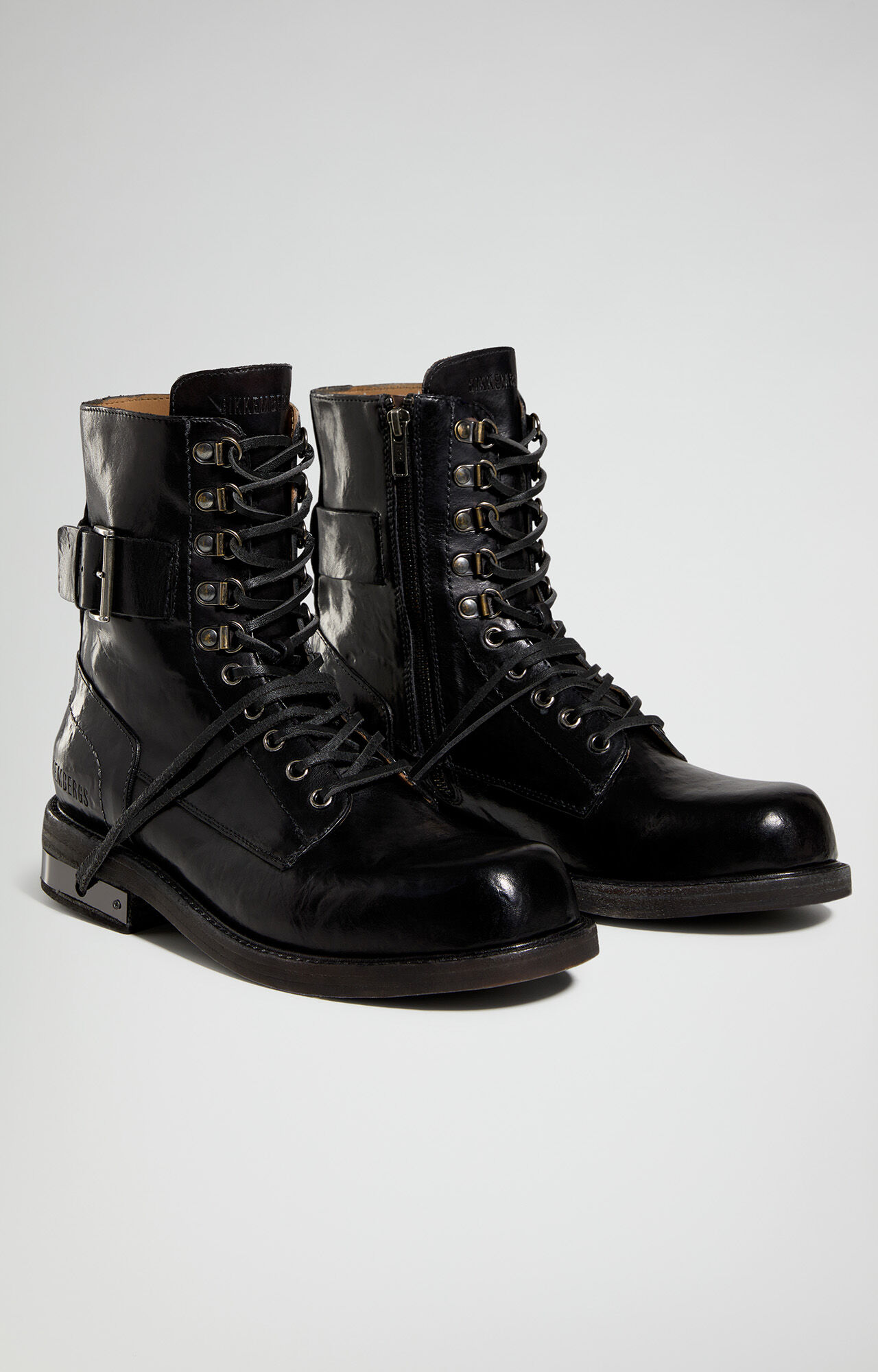 Mens black winter shoes on sale