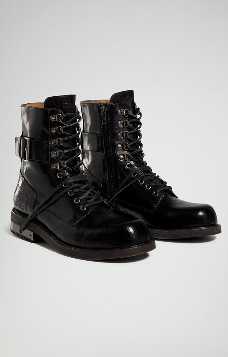bikkembergs Met Hole men's ankle boots