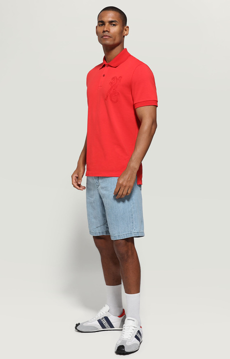 Men's denim shorts, BLUE DENIM, hi-res-1