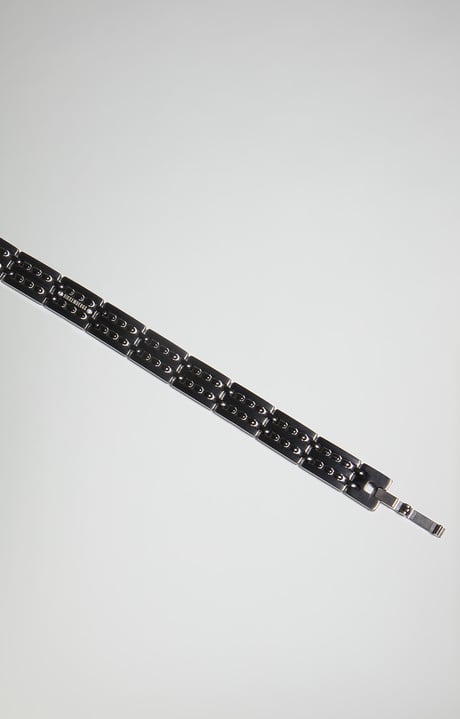 Input men's bracelet with diamonds, GREY Input men's bracelet with diamonds, GREY, hi-res-1