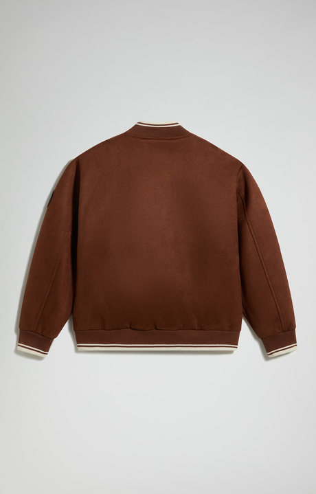 Giacca bomber bambino con zip e tape, MONK'S ROBE, hi-res-1