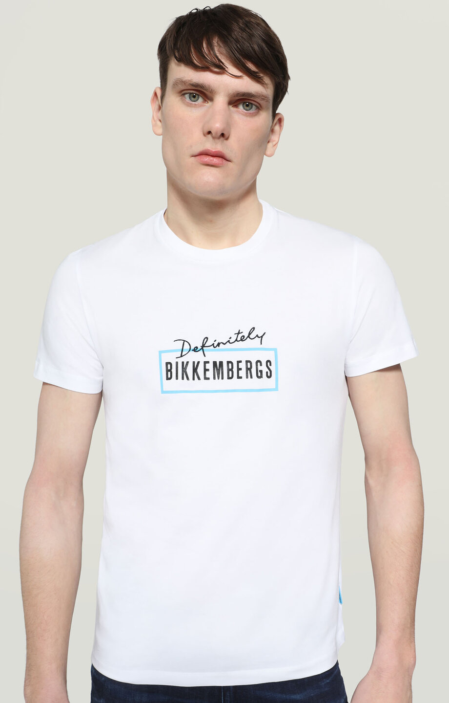 Maglia Bikkembergs Intimo Uomo Bikkembergs T-shirt Bianca Da Uomo