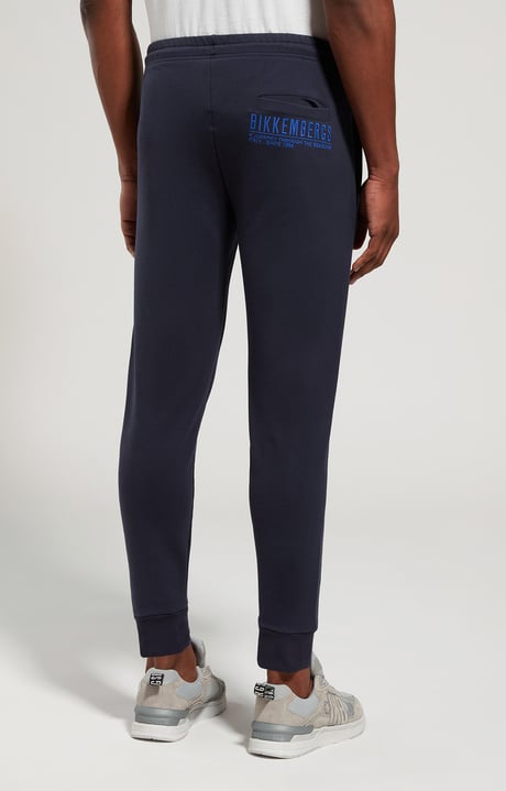 Embroidered men's joggers, DRESS BLUES Embroidered men's joggers, DRESS BLUES, hi-res-1