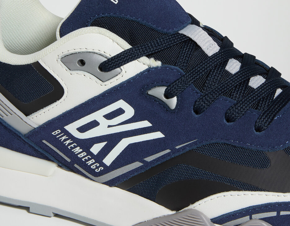 Men&rsquo;s Retro sneakers, NAVY, hi-res-1