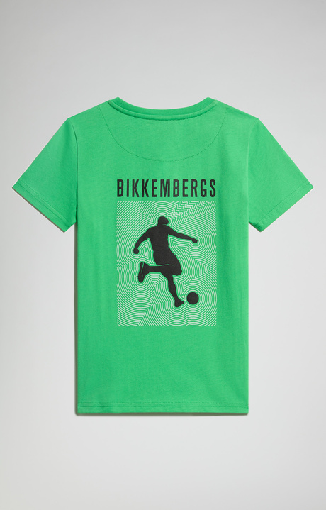 Junior's t-shirt with back print, CLASSIC GREEN, hi-res-1