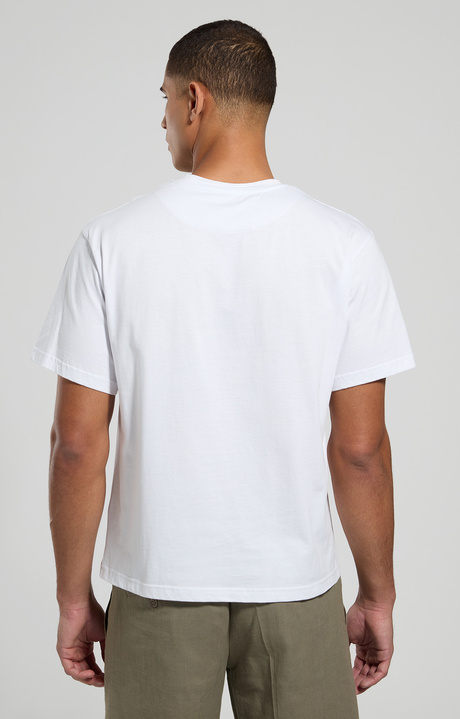 Men's K T-shirt, WHITE, hi-res-1