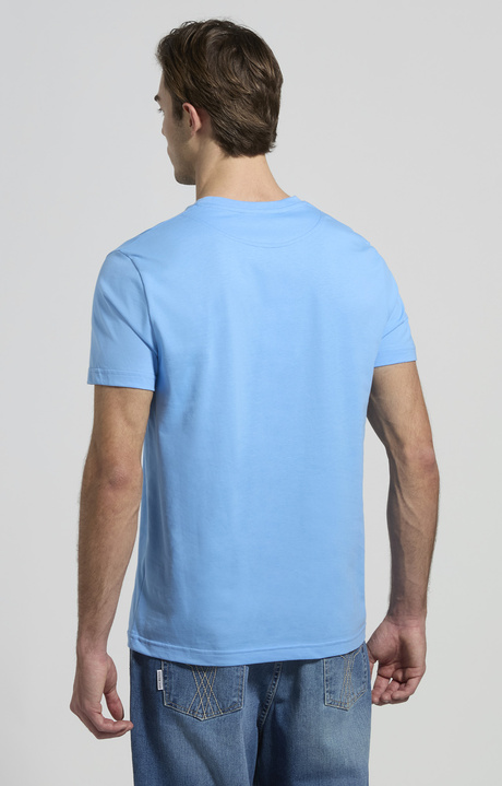 Men's tonal print T-shirt, LITTLE BOY BLUE, hi-res-1