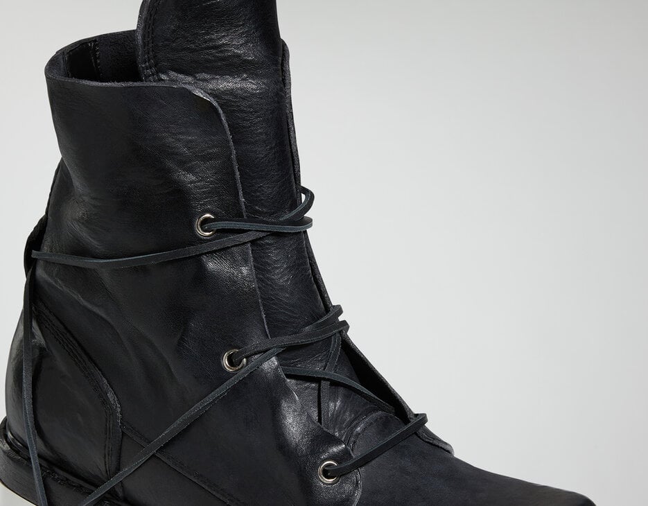 Men's ankle boots - Met Hole, BLACK Men's ankle boots - Met Hole, BLACK, hi-res-1