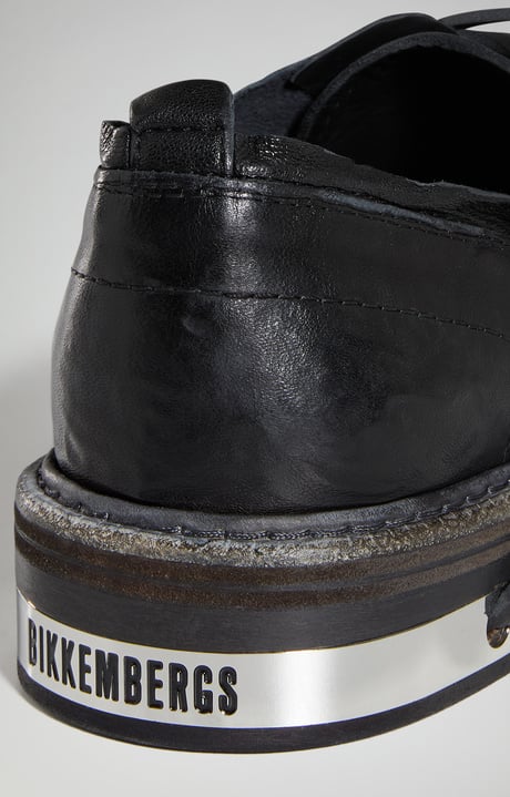 Men&rsquo;s Met Hole lace-up shoes, BLACK, hi-res-1