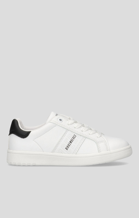Peter boys' sneakers, WHITE/BLACK, hi-res-1