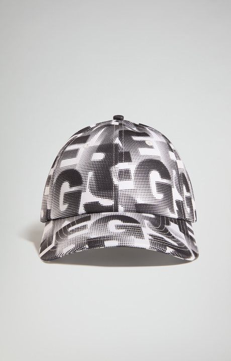 Cappello baseball uomo camo, BLACK, hi-res-1