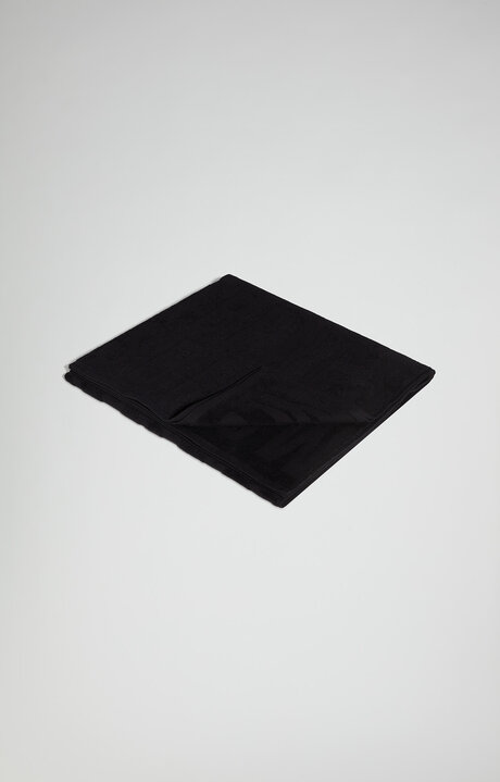 bikkembergs Men's beach towel with jacquard logo