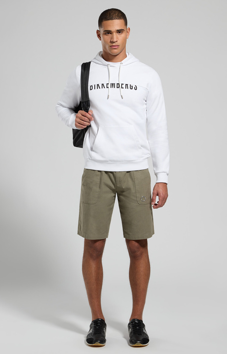 Men's linen shorts, ELEPHANT SKIN, hi-res-1