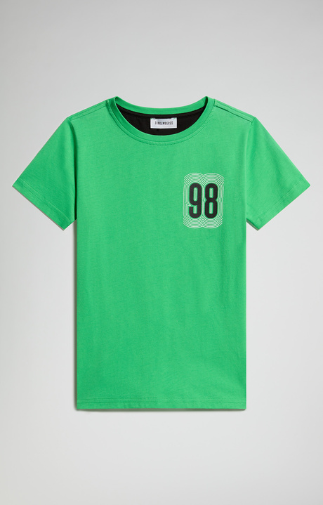 Junior's t-shirt with back print, CLASSIC GREEN, hi-res-1