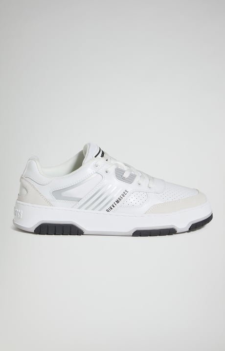 Men’s B4sk3t sneakers, WHITE Men’s B4sk3t sneakers, WHITE, hi-res-1