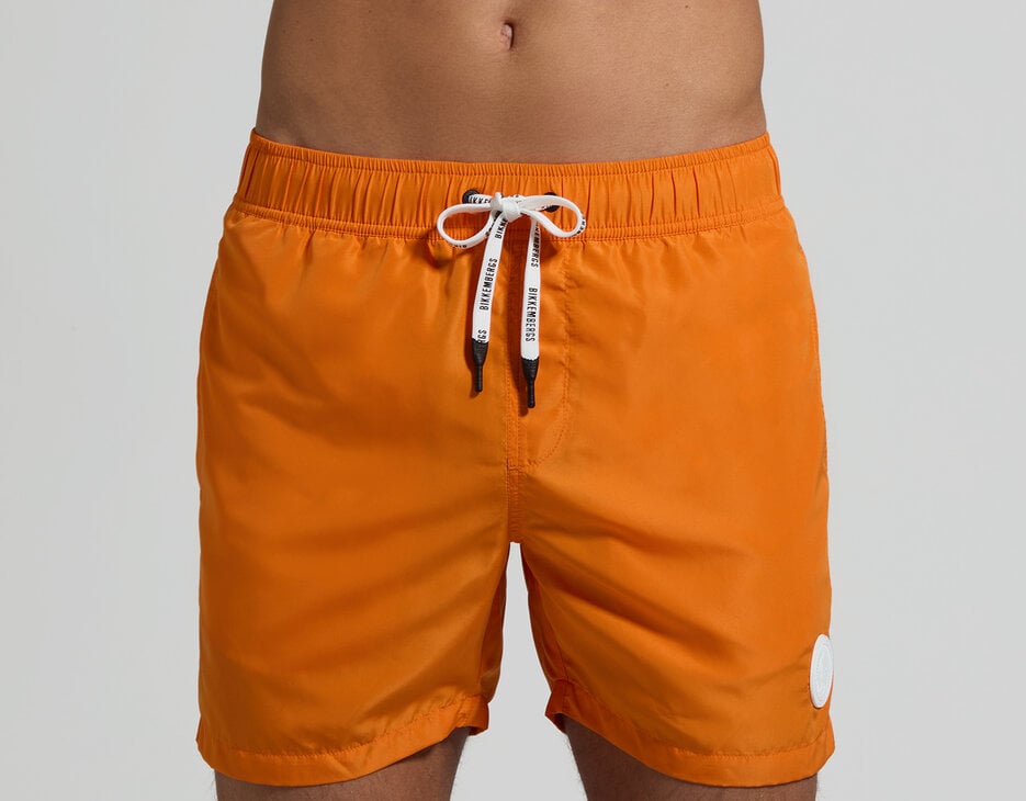 Men's swim shorts, ORANGE Men's swim shorts, ORANGE, hi-res-1