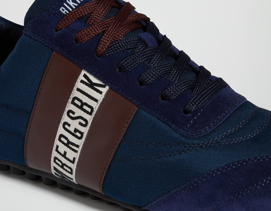 Men's Soccer suede leather sneakers, SKY, hi-res-1