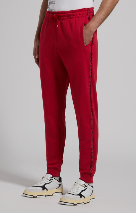 Men's drop-crotch sweatpants, CHILI PEPPER, hi-res-1