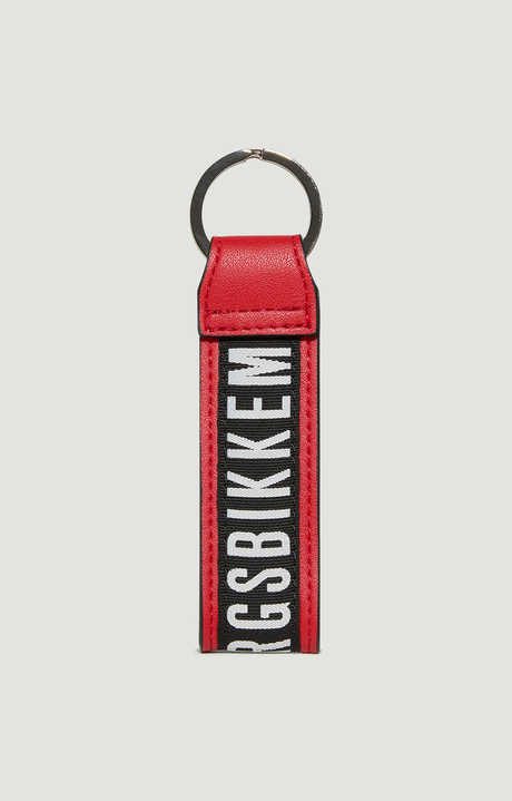 Men's eco leather keyholder, RED Men's eco leather keyholder, RED, hi-res-1